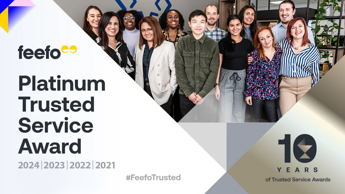feefo platinum award 2024
